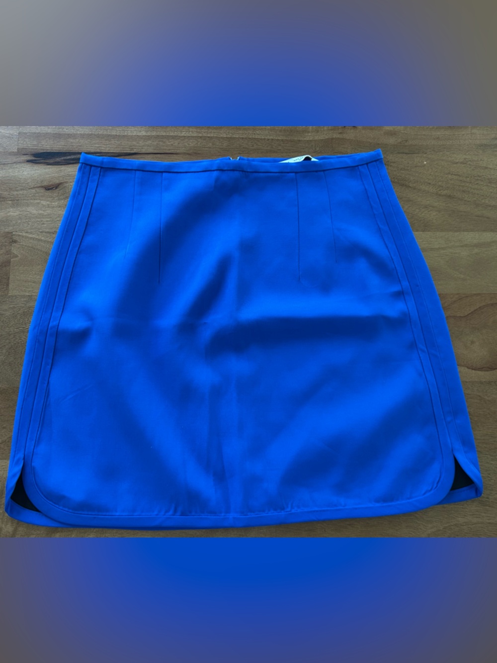 Zara Blue Mini Skirt
